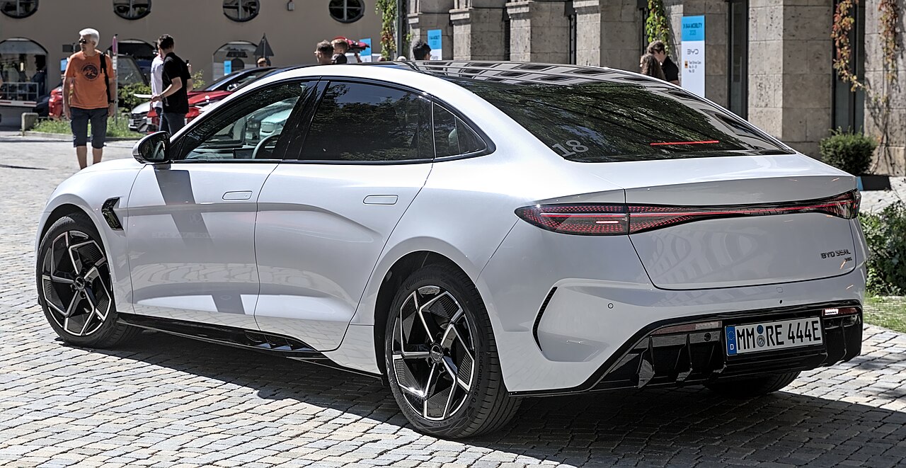 BYD 씰 스포츠 세단 공식 실차 외관